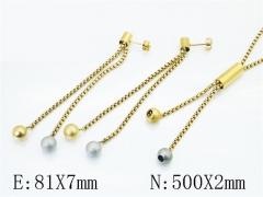 Wholesale Stainless Steel Jewelry - Stainless Steel Jewelry Sets - HY30S0361HJS