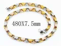 Wholesale Stainless Steel Jewelry - Stainless Steel Necklaces - HY90N0297LOX