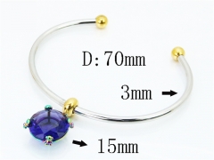Wholesale Stainless Steel Jewelry | Bangles |HY90B0714HNR | Bulk