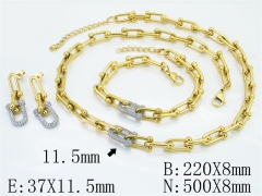 Wholesale Stainless Steel Jewelry - Stainless Steel Jewelry Sets - HY50S0808KID