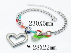 Wholesale Stainless Steel Jewelry | Bracelets | HY21B0776HLB | Bulk