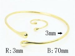 Wholesale Stainless Steel Jewelry | Bangles | HY30B0444HLL | Bulk