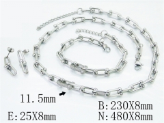 Wholesale Stainless Steel Jewelry - Stainless Steel Jewelry Sets - HY50S0815JKS