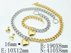 Wholesale Stainless Steel Jewelry - Stainless Steel Jewelry Sets - HY30S0359IHE