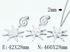 Wholesale Stainless Steel Jewelry - Stainless Steel Jewelry Sets - HY30S0384HLL