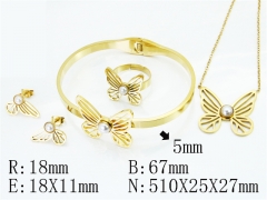 Wholesale Stainless Steel Jewelry - Stainless Steel Jewelry Sets - HY24S0083IIB