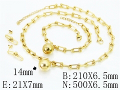 Wholesale Stainless Steel Jewelry - Stainless Steel Jewelry Sets - HY50S0821JIF