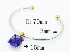 Wholesale Stainless Steel Jewelry | Bangles |HY90B0720HNB | Bulk