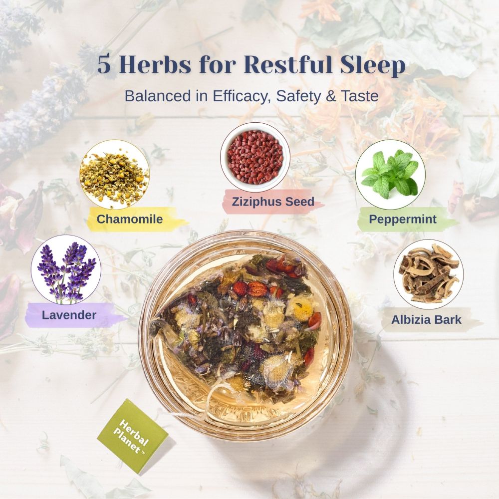 The Blue Moonlight™ Herbal Sleep Tea