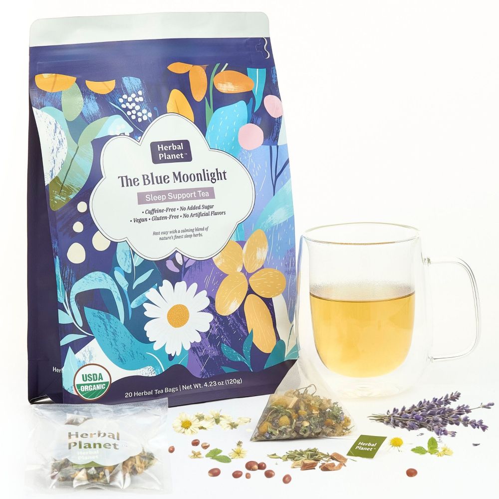 The Blue Moonlight™ Herbal Sleep Tea