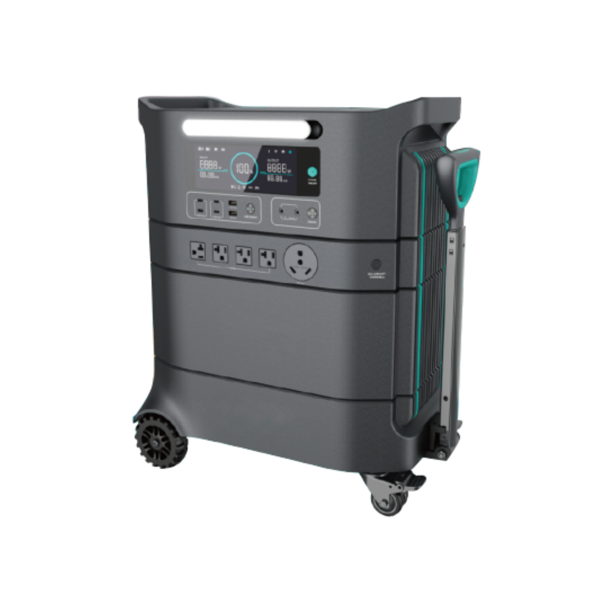 4400W Durable & Safe Portable LiFePO4 Power Station