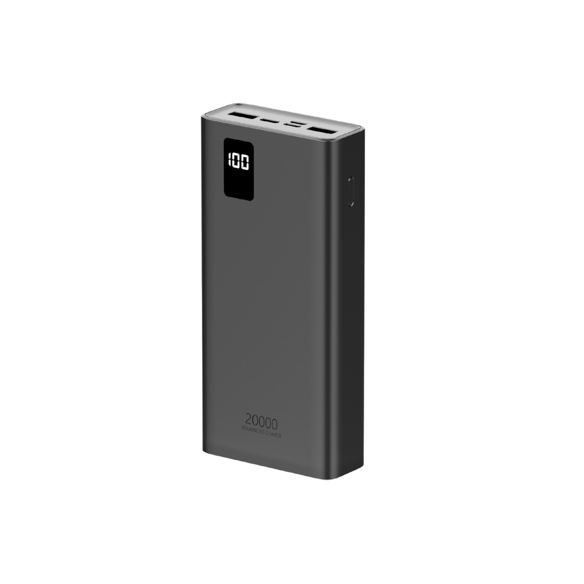 SPB124-C20 20000mAH 74Wh power bank with digital display 