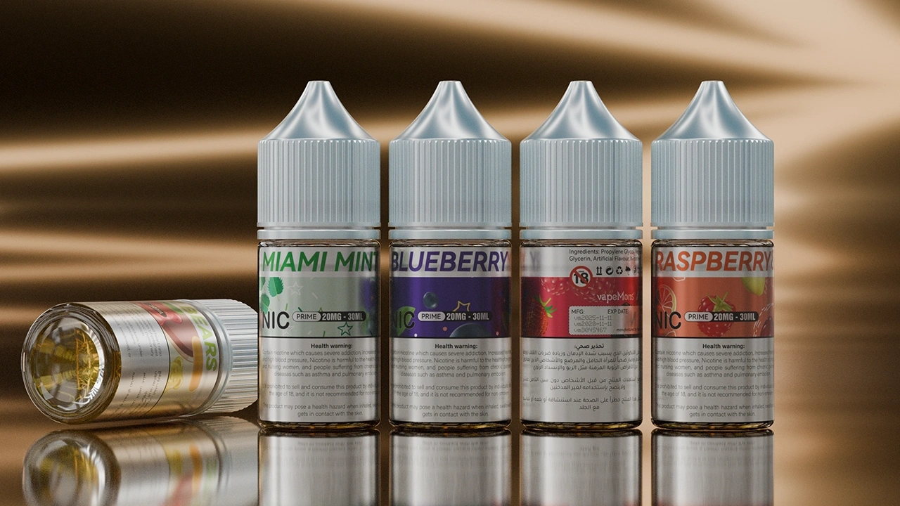 vapeMons SALT& NIC PRIME -Style Meets Flavor 30ml 60PG/40VG (MTL)