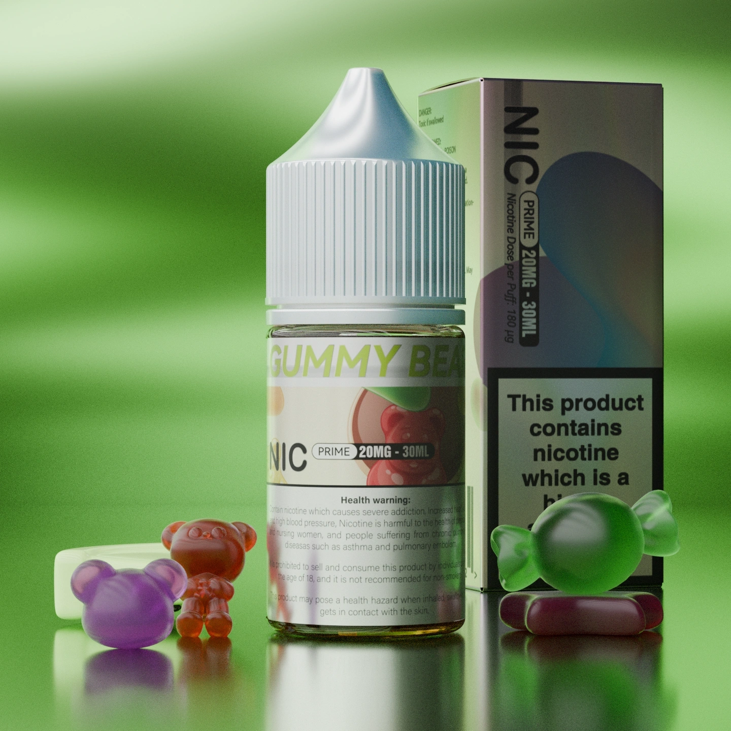 vapeMons SALT & NIC prime liq - Style Meets Flavor 30ml 60PG/40VG (MTL)
