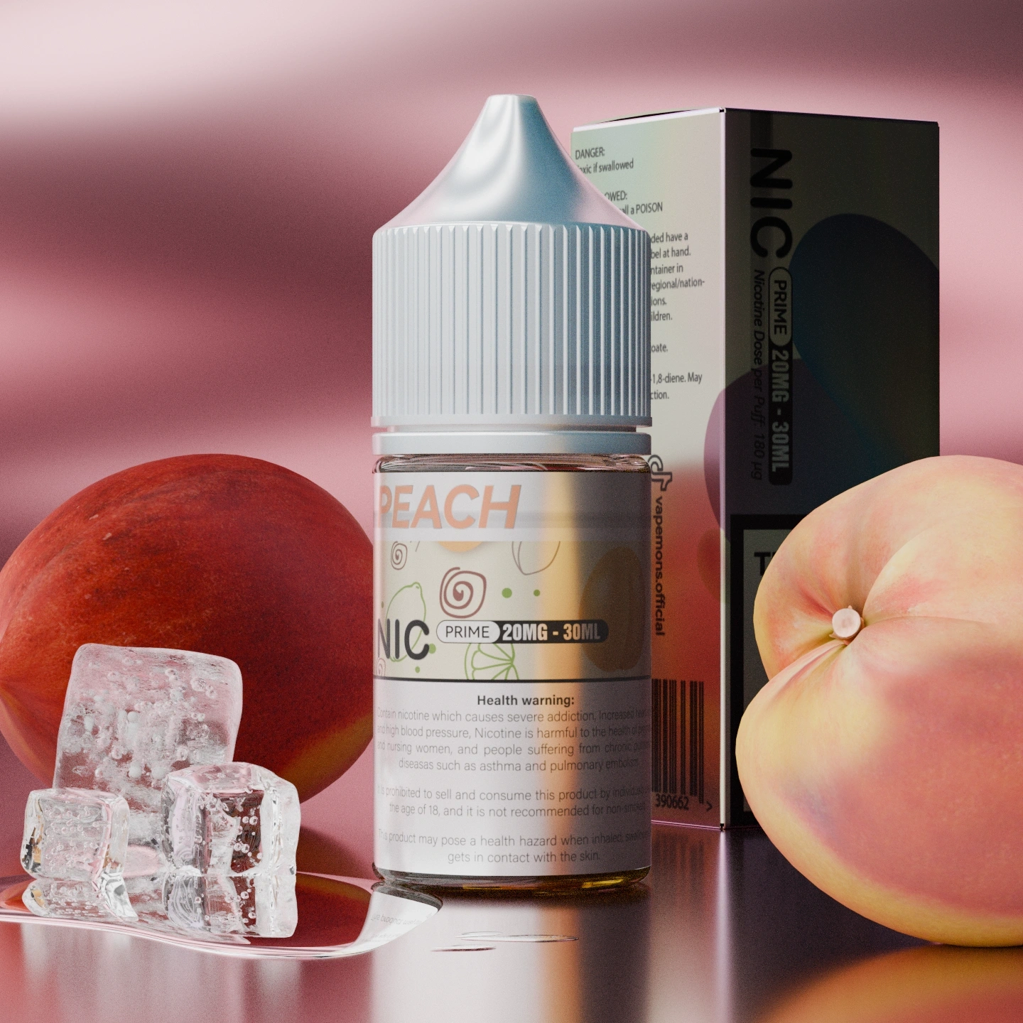 vapeMons SALT & NIC prime liq - Style Meets Flavor 30ml 60PG/40VG (MTL)