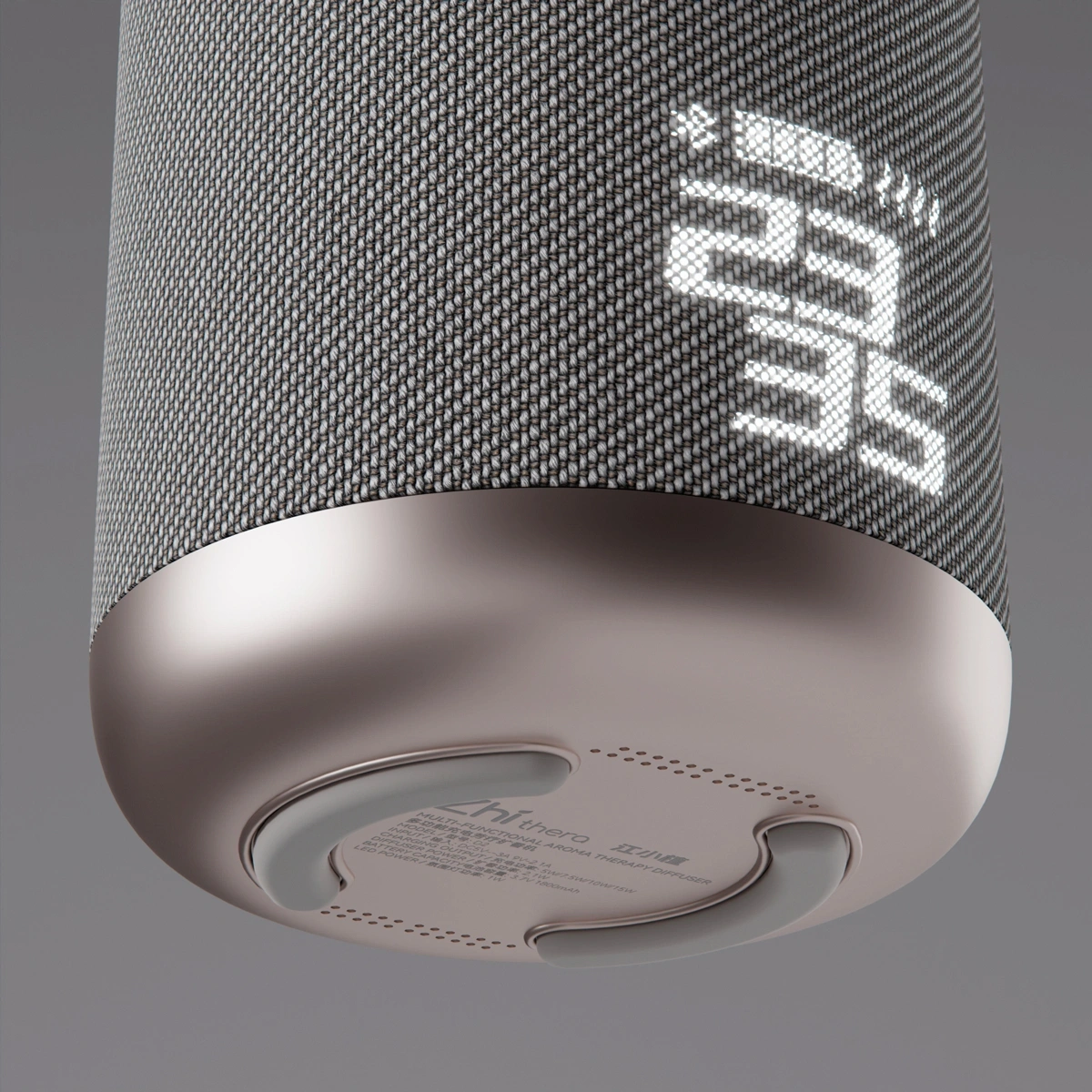Zhi Thera Smart Portable Aromatherapy Ultrasonic Diffuser – 3500mAh LED Rechargeable Essential Oil Diffuser