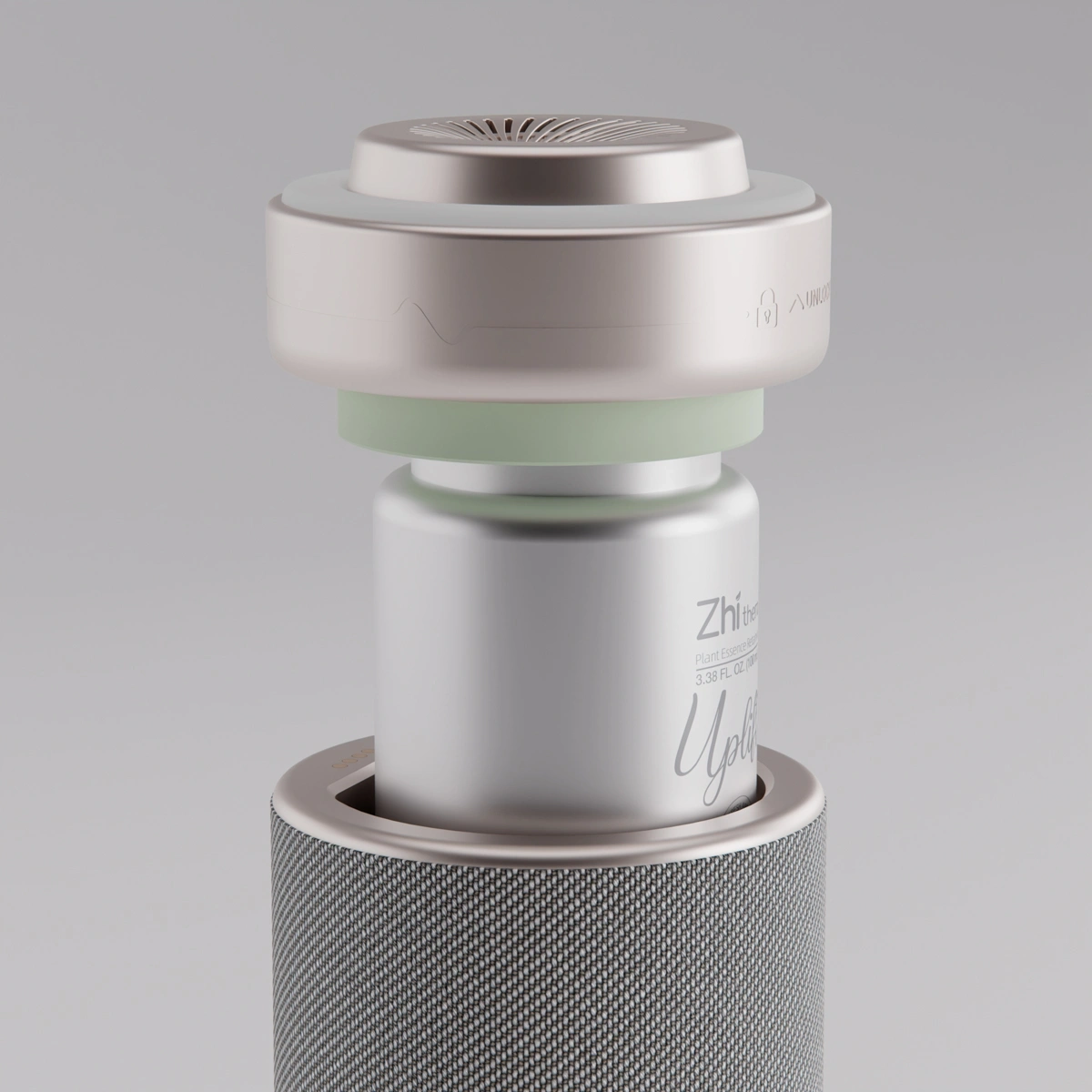 Zhi Thera Smart Portable Aromatherapy Ultrasonic Diffuser – 3500mAh LED Rechargeable Essential Oil Diffuser