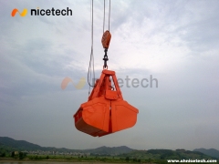 Wireless Remote Control Grab for ship loading