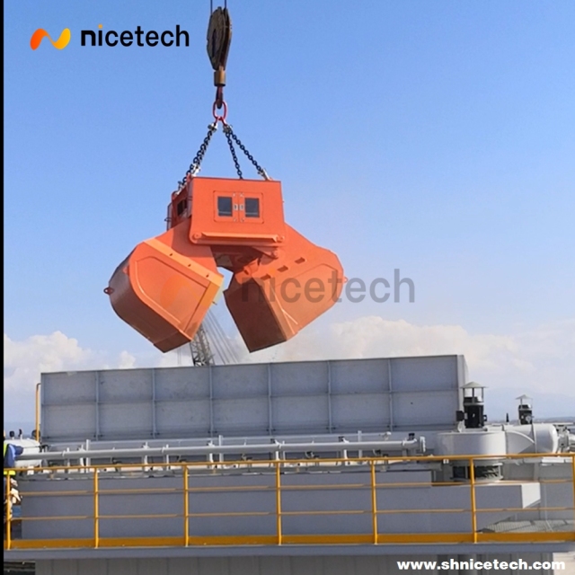 Electric Hydraulic Diesel Driven Bulk Grab Bucket