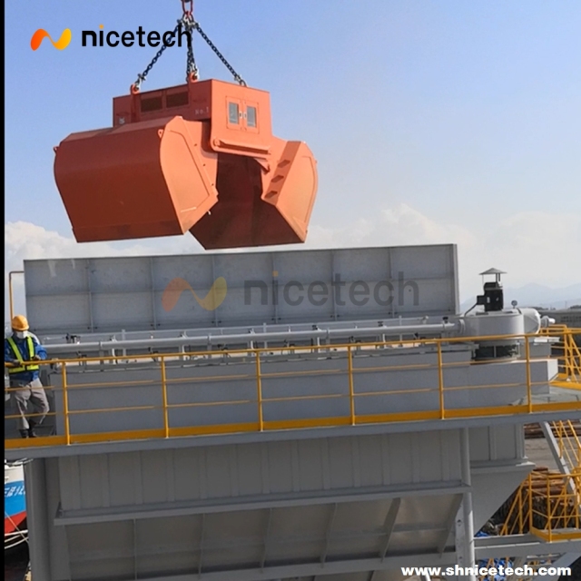Electric Hydraulic Diesel Driven Bulk Grab Bucket