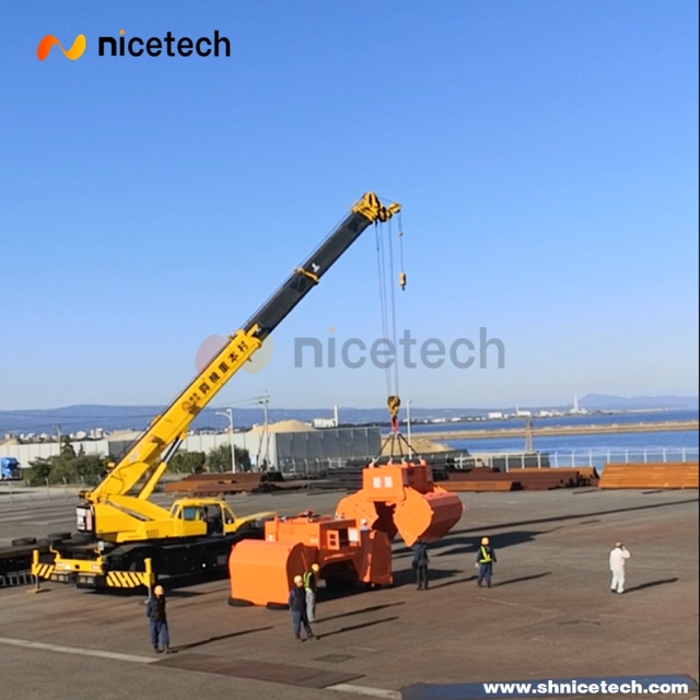 Electric Hydraulic Diesel Driven Bulk Grab Bucket