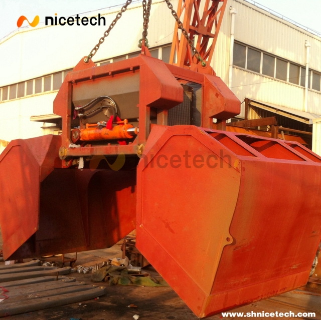 Electric Hydraulic Diesel Driven Bulk Grab Bucket