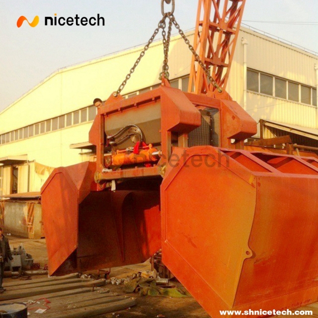 Electric Hydraulic Diesel Driven Bulk Grab Bucket