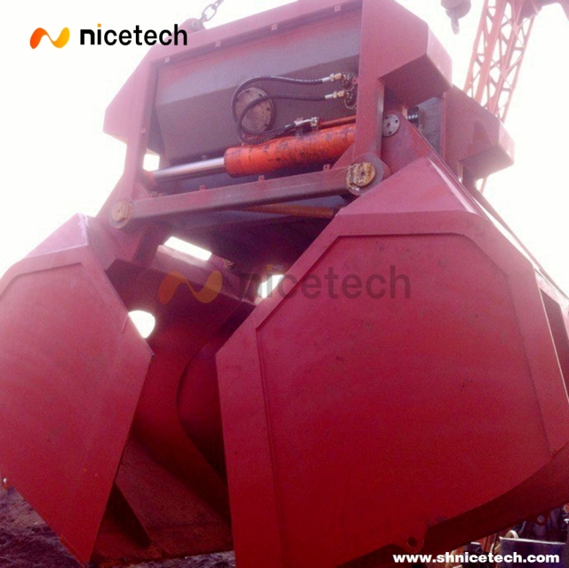 Electric Hydraulic Diesel Driven Bulk Grab Bucket