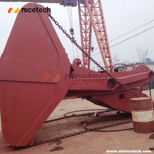 Mechnical Scissor Bulk  Grab Bucket
