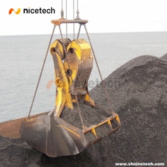 High  Efficiency Four Rope Scissor Grab Material Handling