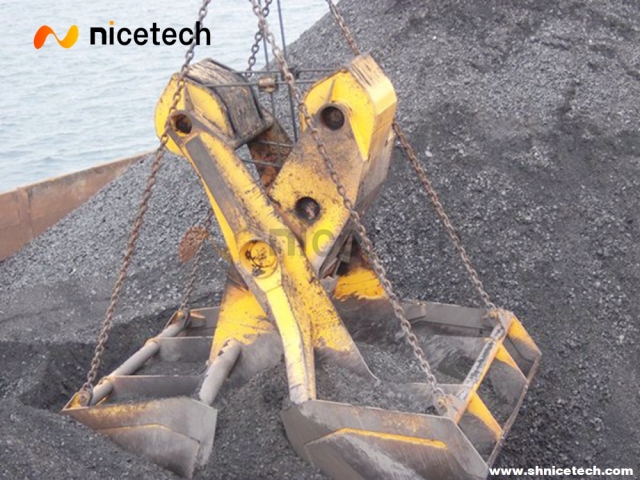 Mechnical Scissor Grab Bucket