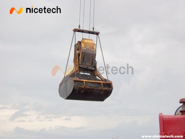 Mechnical Scissor Grab Bucket