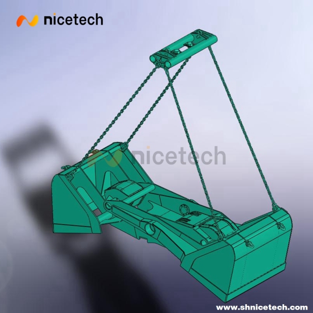 Mechnical Scissor Bulk Bucket