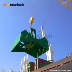 Sige line Electric Hydraulic clamshell grab for on board operation