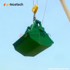Sige line Electric Hydraulic clamshell grab for on board operation