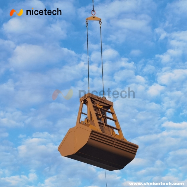 28T 15CBM Singe Line Remote Control Grab Bucket