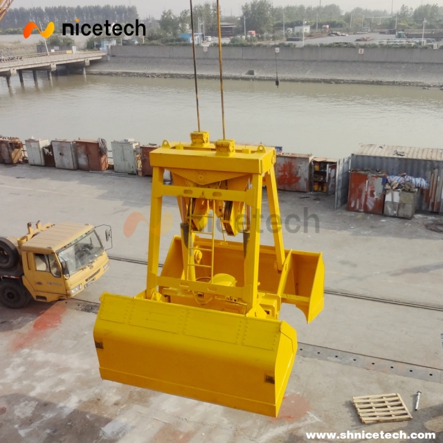 Wireless Remote Control Grab for ship loading