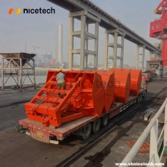 25T 12 CBM Wireless Remote Control Clamshell Grab Bucket for bulk cargo