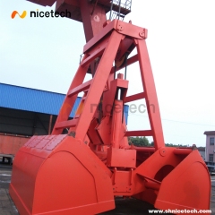 2 Set Remote Conreol Grab Bucket packed in FR container for deliveryment