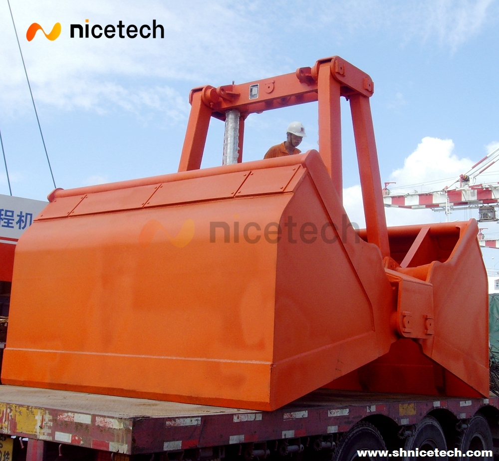 Single Line Electric Hydraulic Grab Bucket