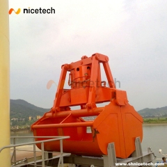 Electro Hydraulic Clamshell Grab for Port Operation
