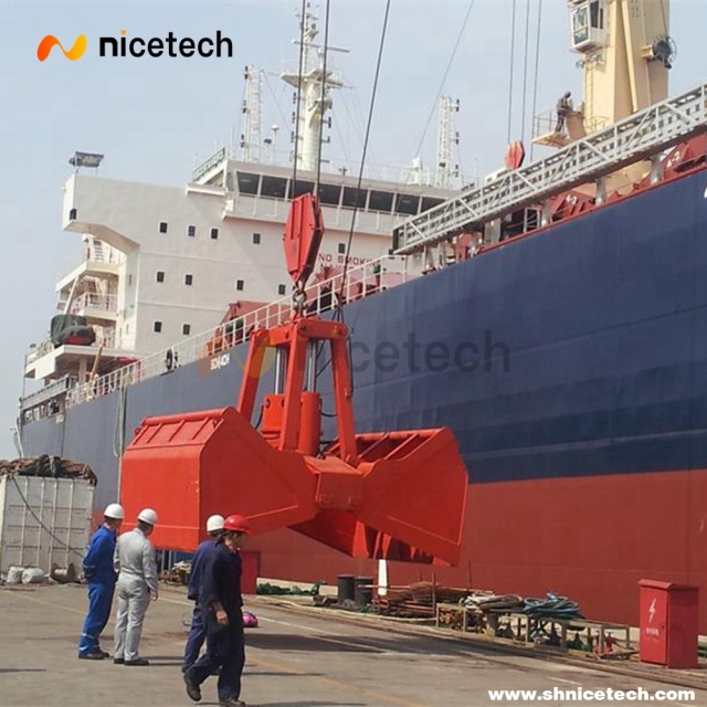 Electro Hydraulic Clamshell Grab for Bulk Carrier