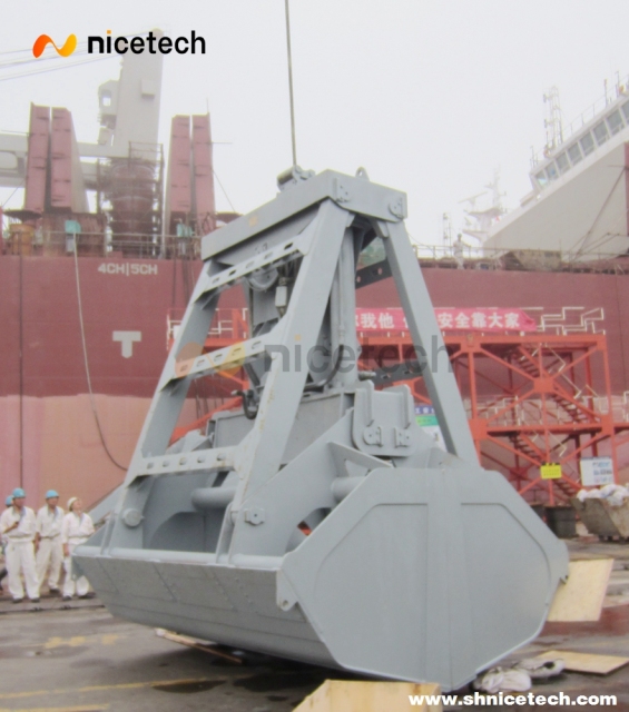 Wireless Remote Control Grab for ship loading