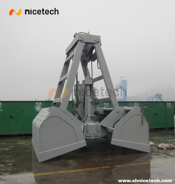 Wireless Remote Control Grab for ship loading