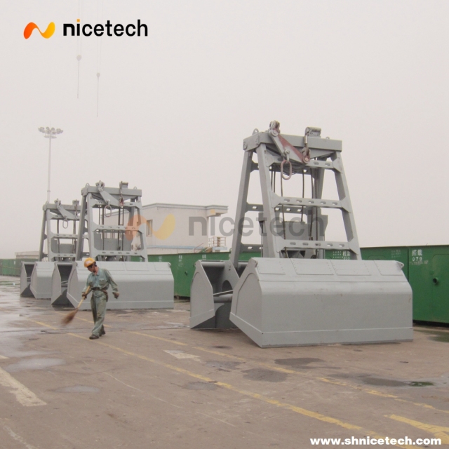 Wireless Remote Control Grab for ship loading