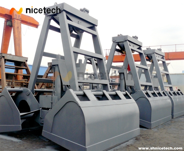 Wireless Remote Control Grab for ship loading