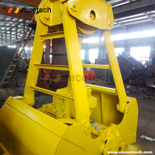 10T 3CBM single rope hand dumpling grab