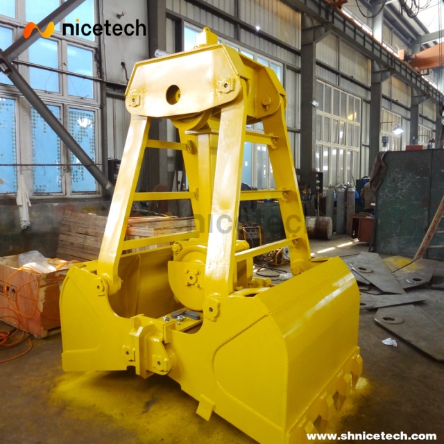 10T 3CBM single rope hand dumpling grab