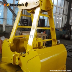 10T 3CBM single rope hand dumpling grab