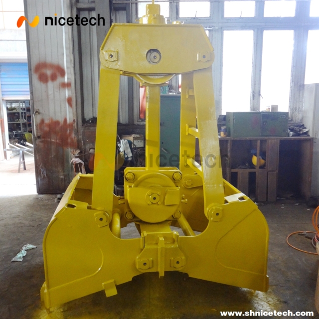 10T 3CBM single rope hand dumpling grab